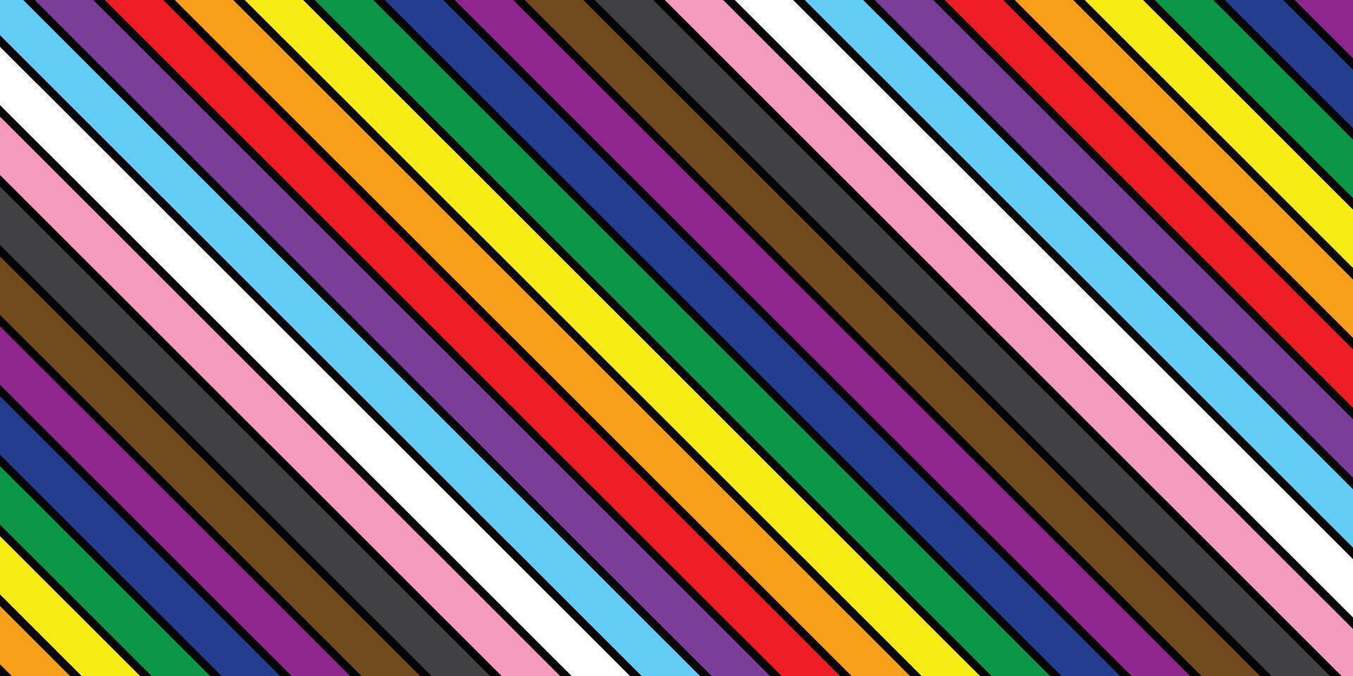 Celebrate LGBT Pride Month With Colorful Rainbow Pride Background. Best for Banners, Greeting Cards, Posters and Social Media. Illustrations vector