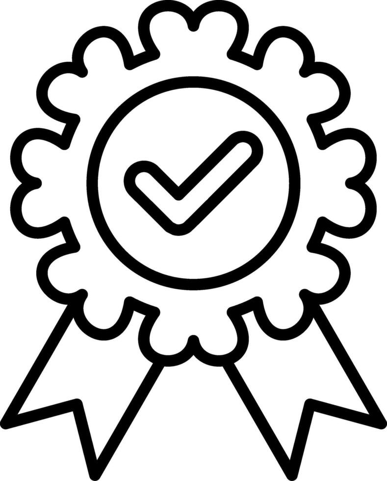 Badge Approve Creative Best Design vector
