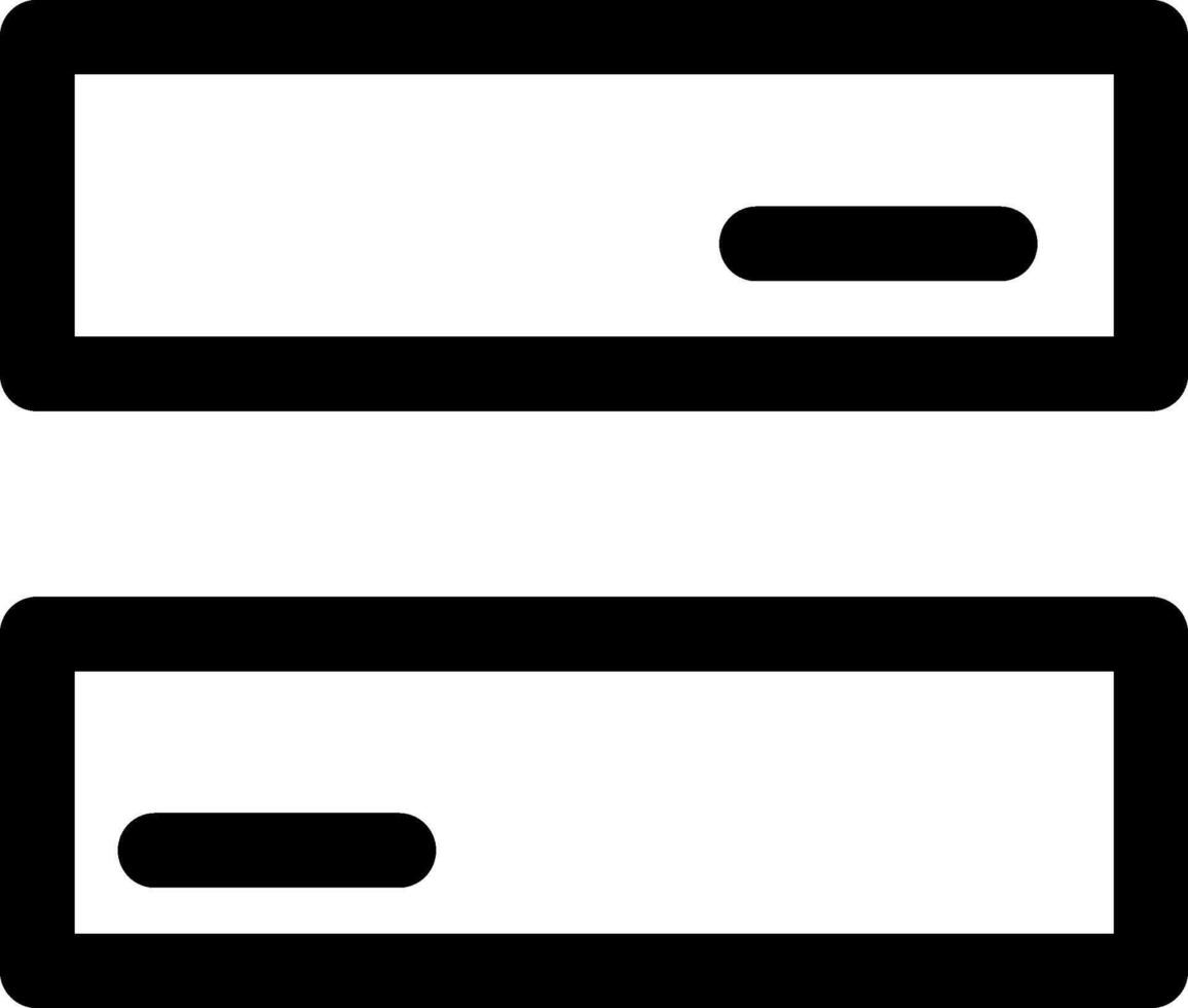 Equal Sign UI Icon vector