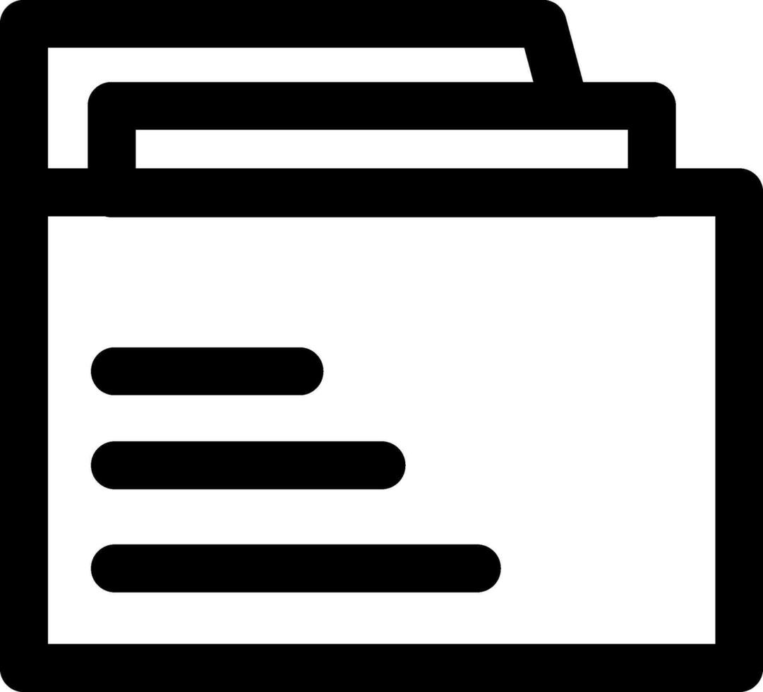 Folder File Storage Icon vector