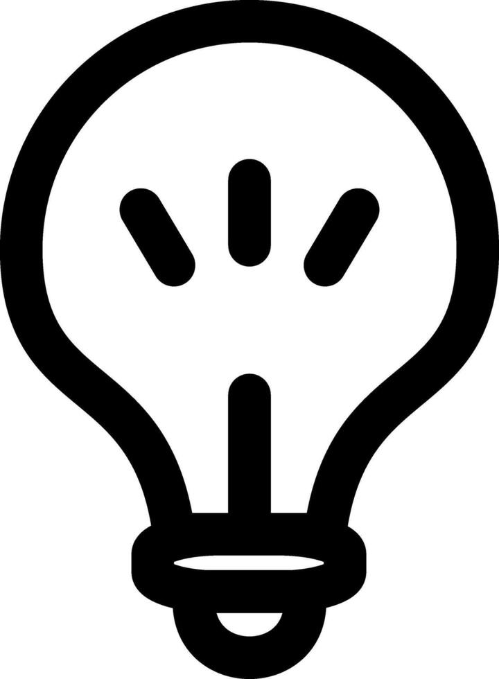 Bulb Light Idea Icon vector