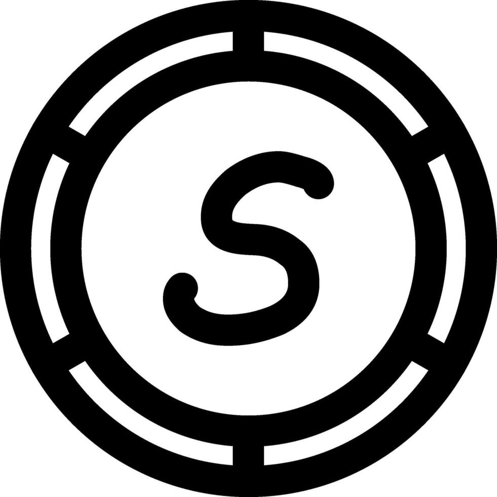 Dollar Coin Money Symbol vector