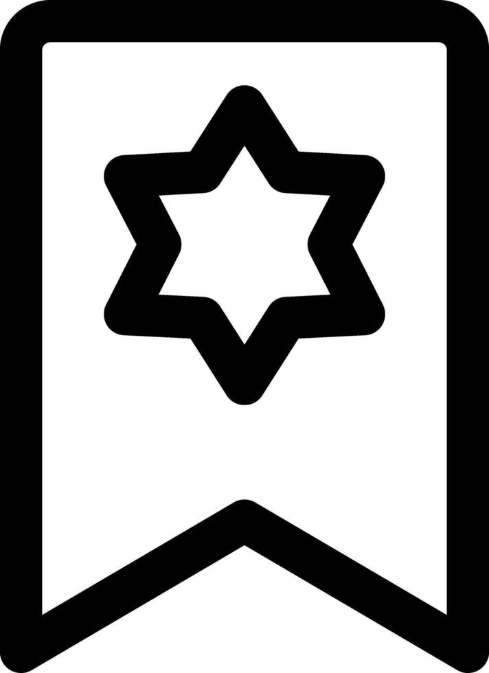Favorite Starred Item Icon vector