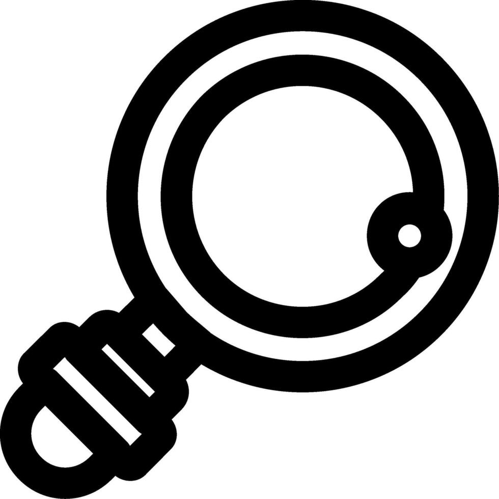 Magnifying Glass Search Icon vector