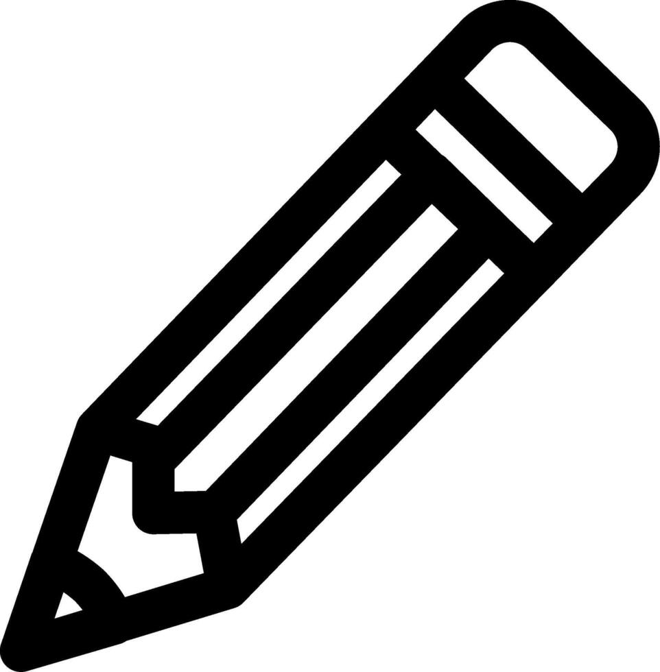 Pencil Writing Tool Icon vector