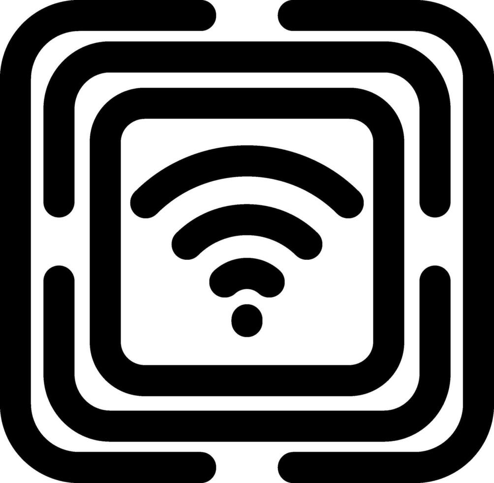 Wifi Wireless Signal Icon vector