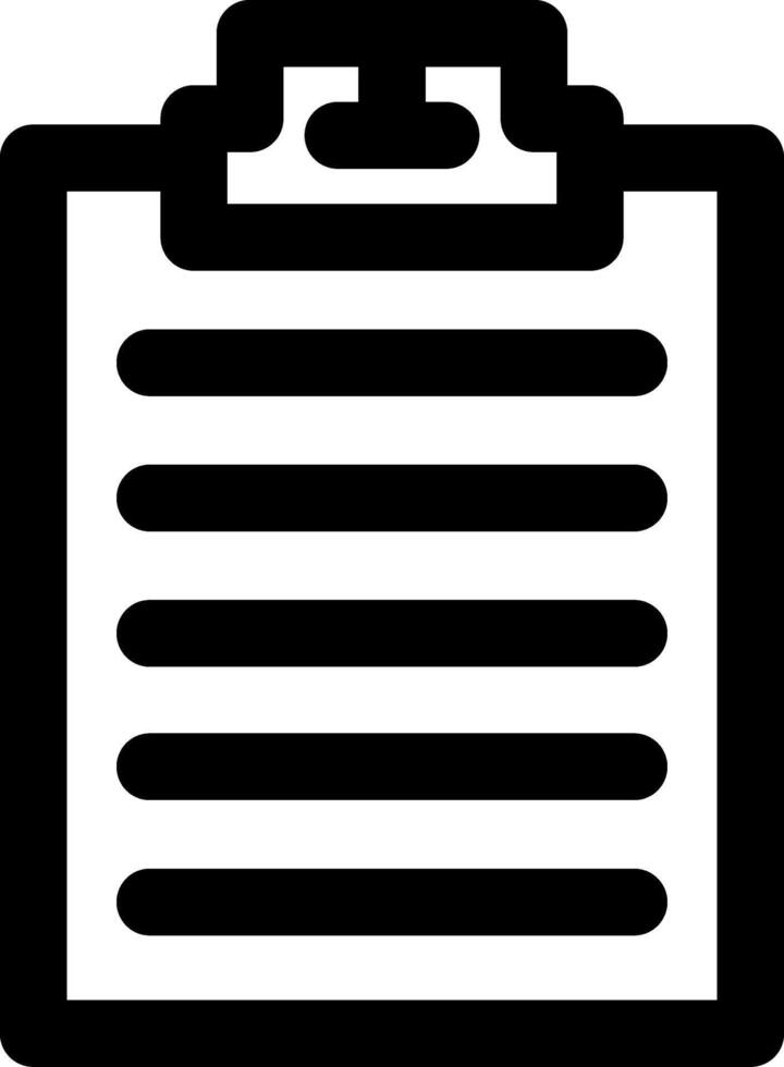 Clipboard Document Note Icon vector