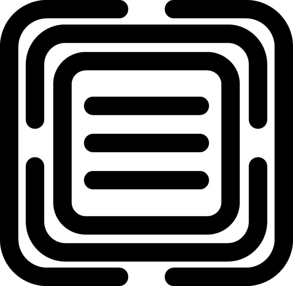 Menu Navigation Bars Icon vector