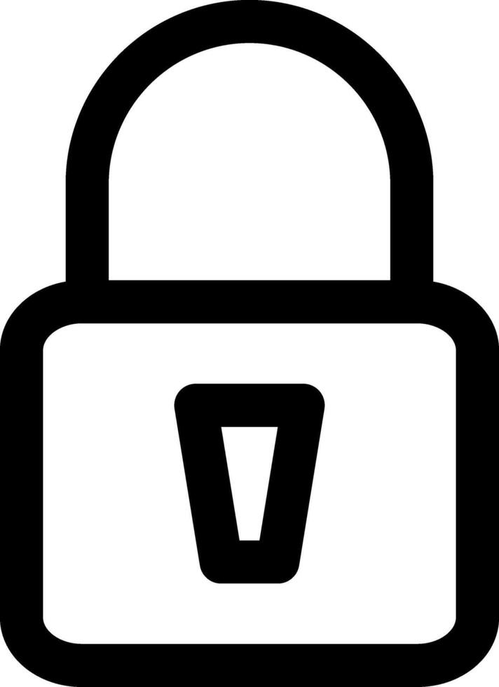 Lock Security Padlock Icon vector