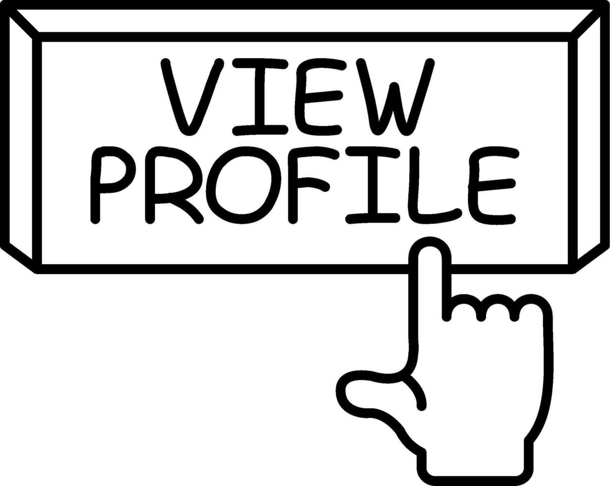 View Profile Information vector