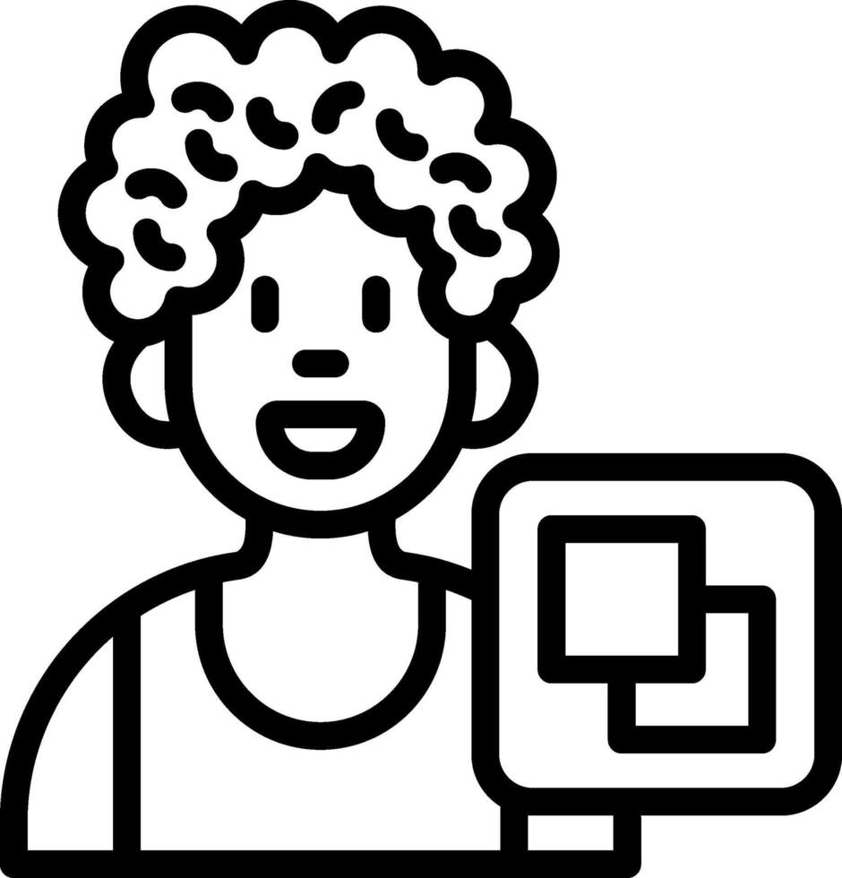 Boy Copying Game Move vector
