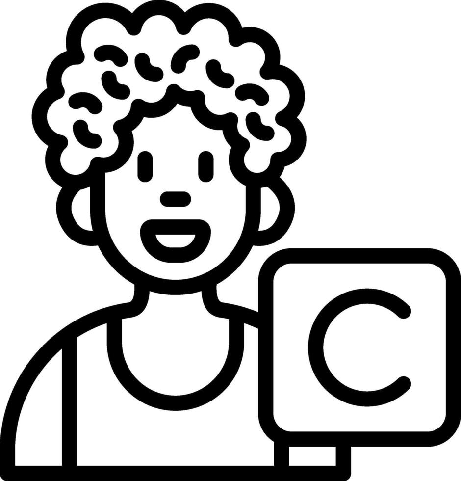 Boy Claiming Copyright Rights vector