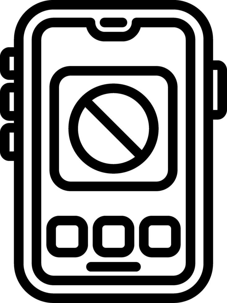 Access Denied Ban Icon vector