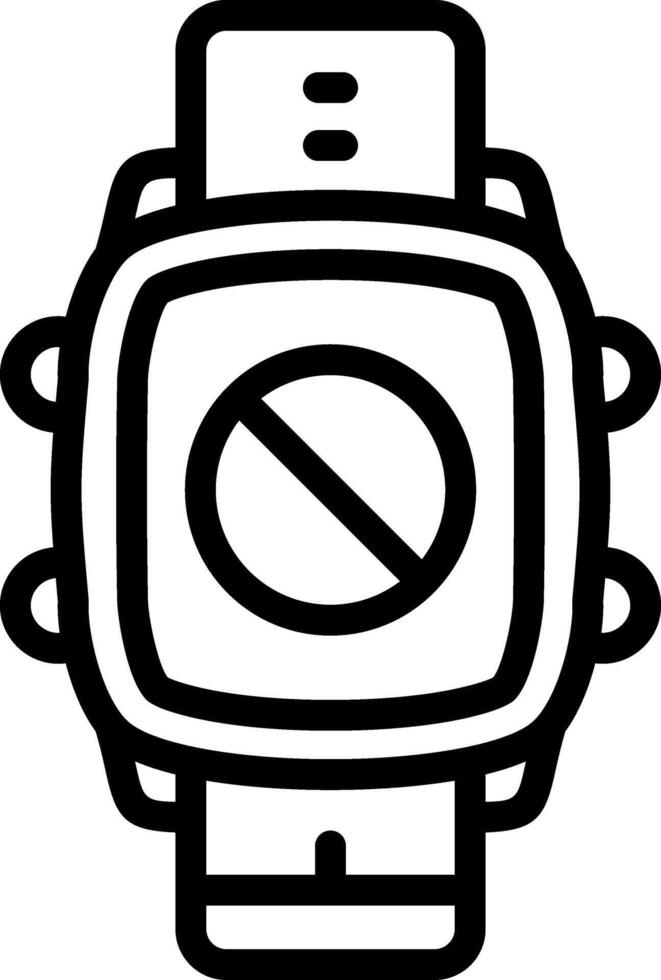 Smartwatch Restricted Ban Access vector