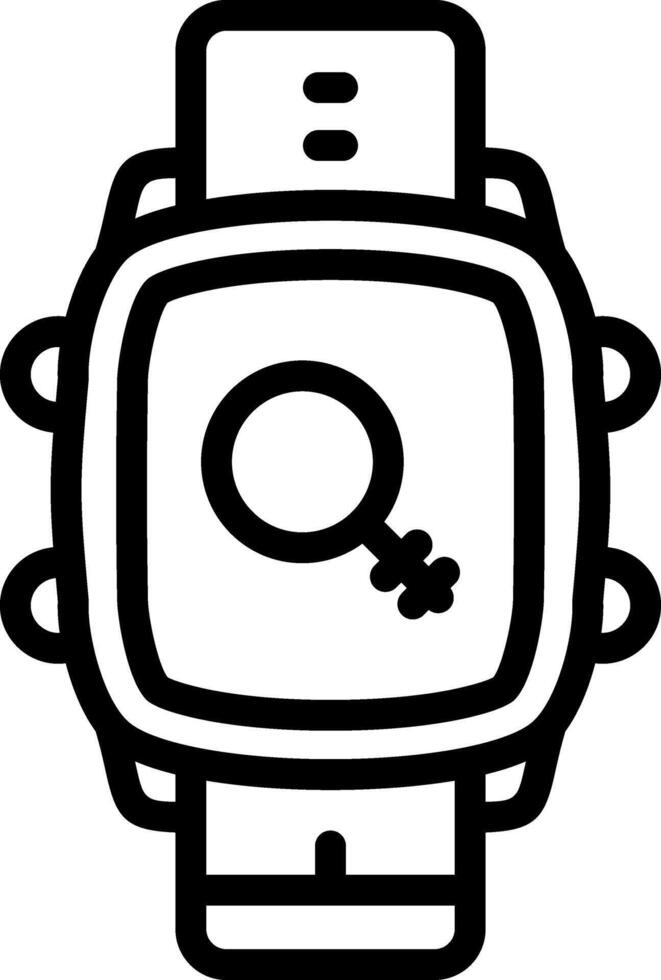 Smartwatch Fast Search Utility vector