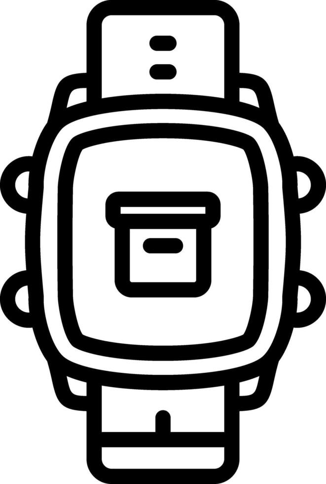 Smartwatch Digital Archive Folder vector