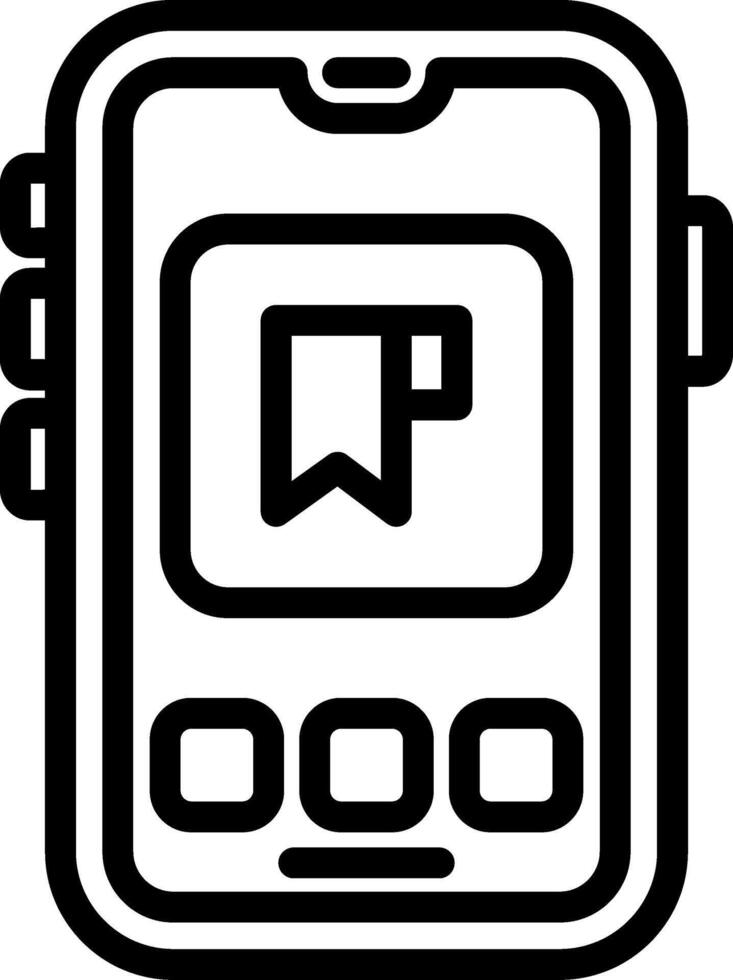 Bookmark Page Save Icon vector