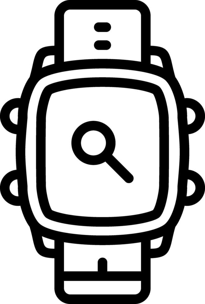 Smartwatch Pin Location Shortcut vector
