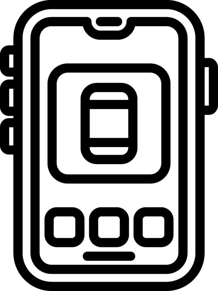 Smart Phone Icon vector