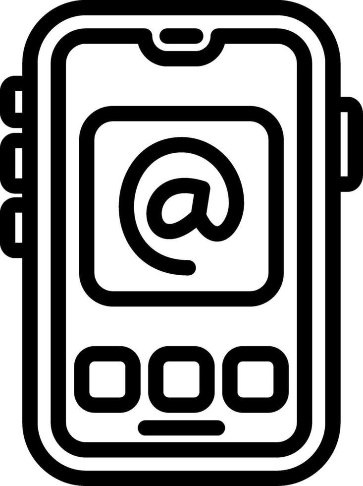 At Sign Email Symbol vector