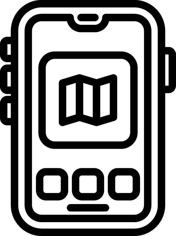 Map GPS Navigation Tool vector