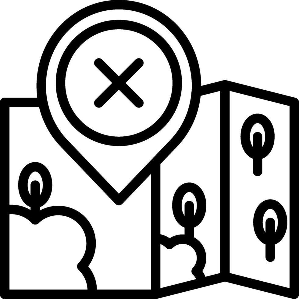 Multiply Routes on Map View vector