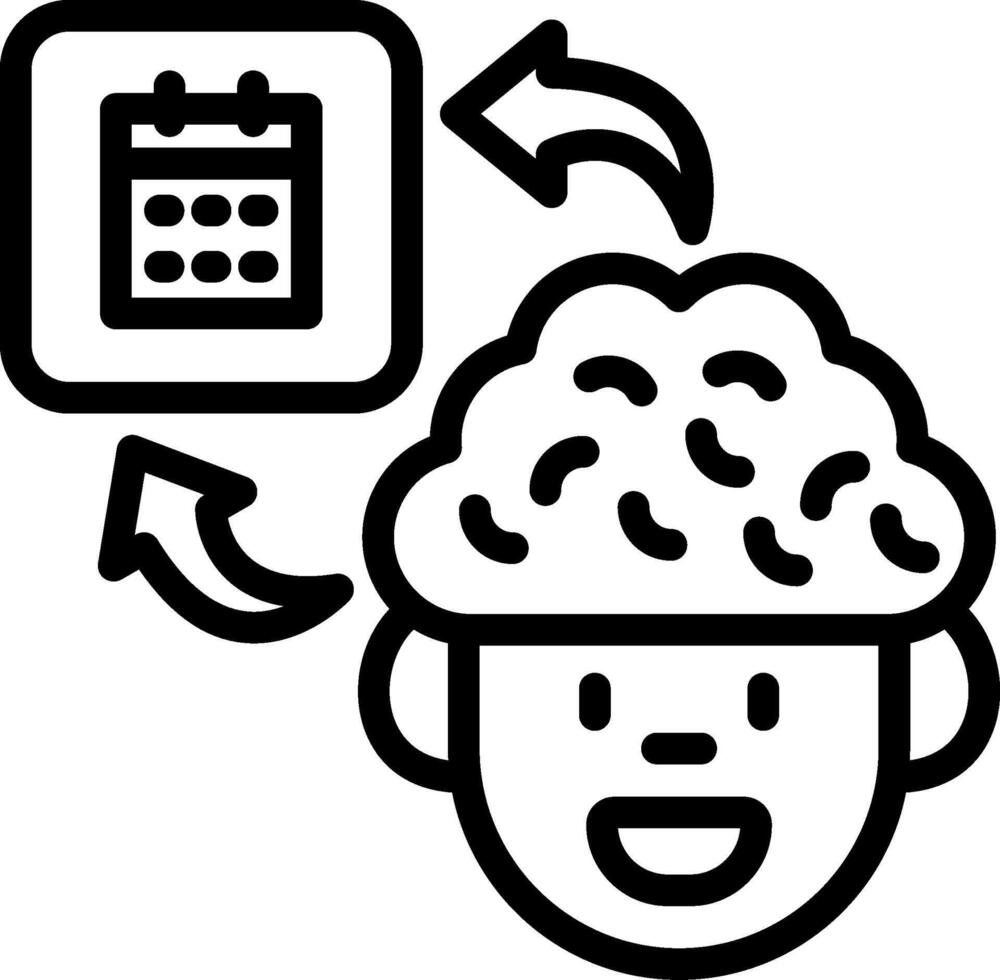 Calendar of Human Memories vector