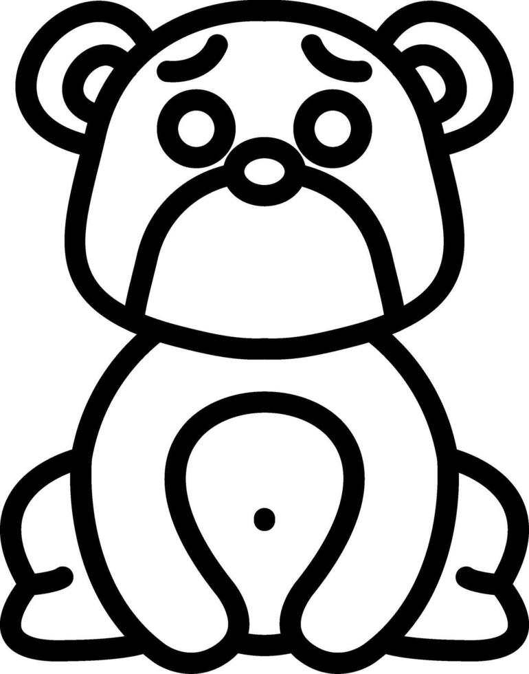 Eyeem Style Bear Character vector
