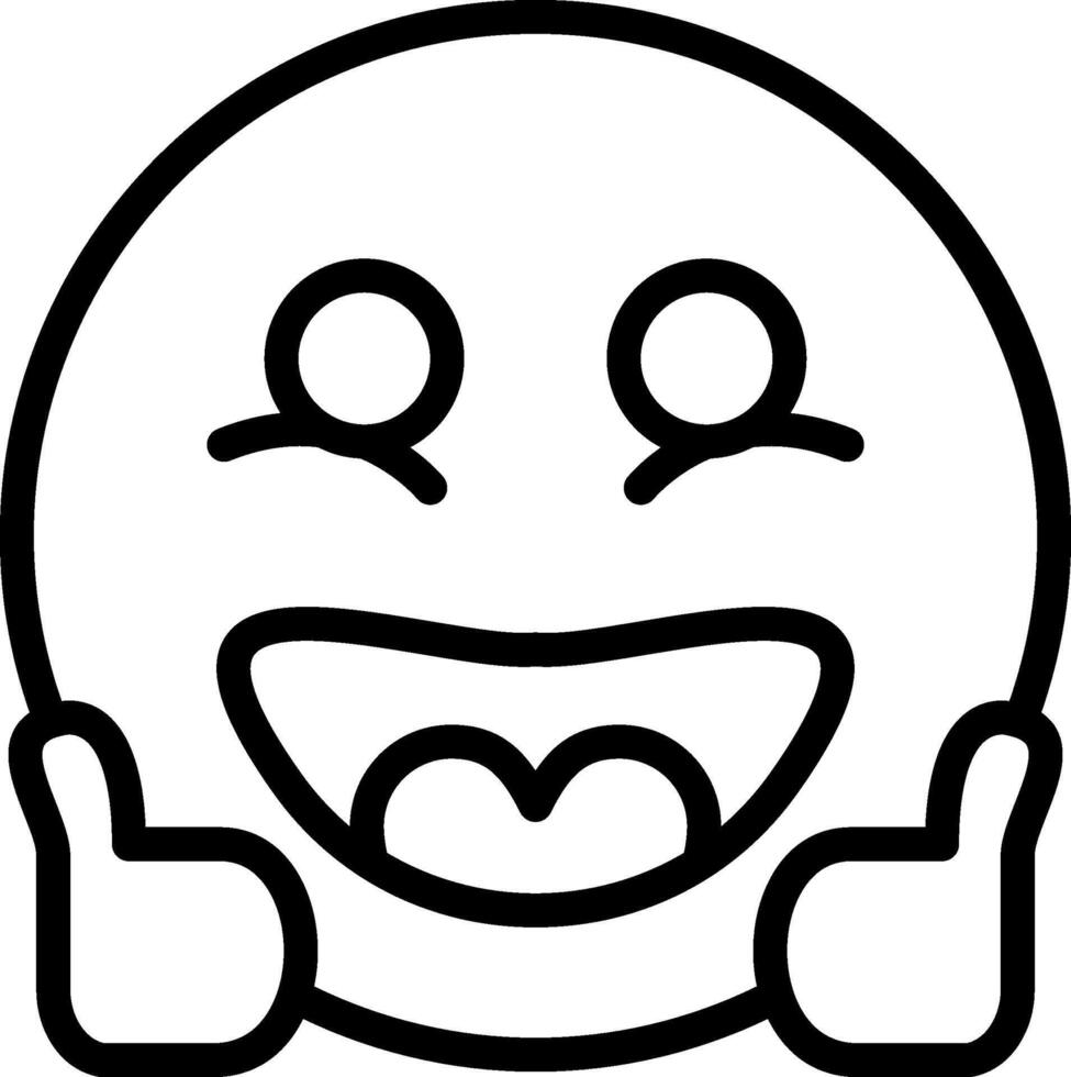 Sportive Face With Cheerful Mood vector