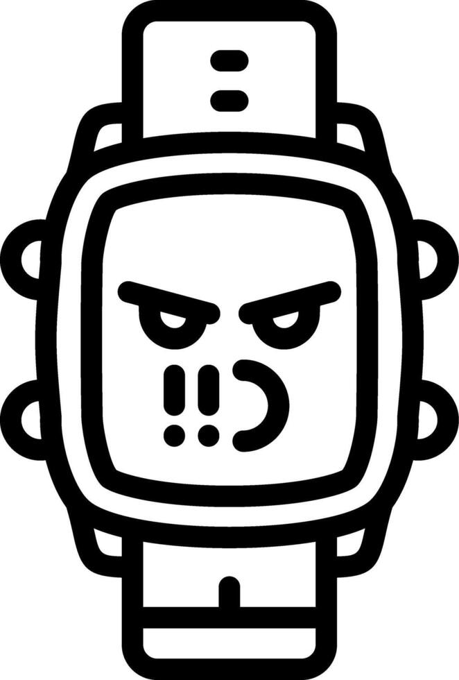 Pressure Theme Watch Dial Display vector