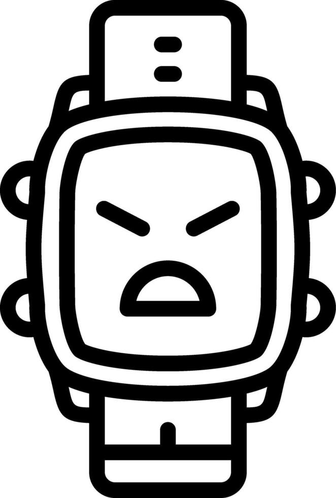 Persevering Look Watch Dial Concept vector