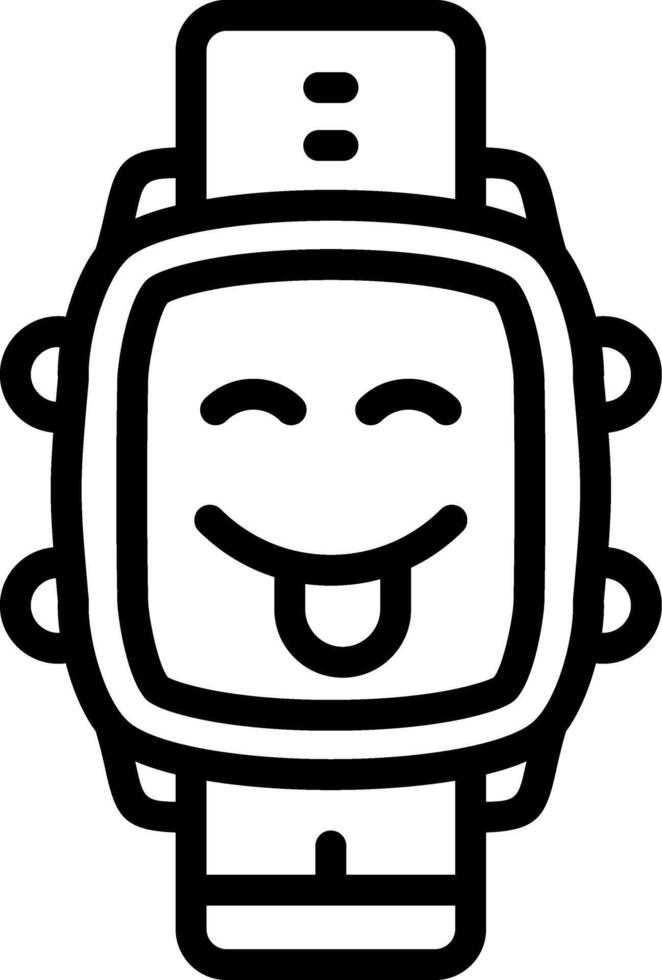 Sweet Mood Watch Dial Style vector