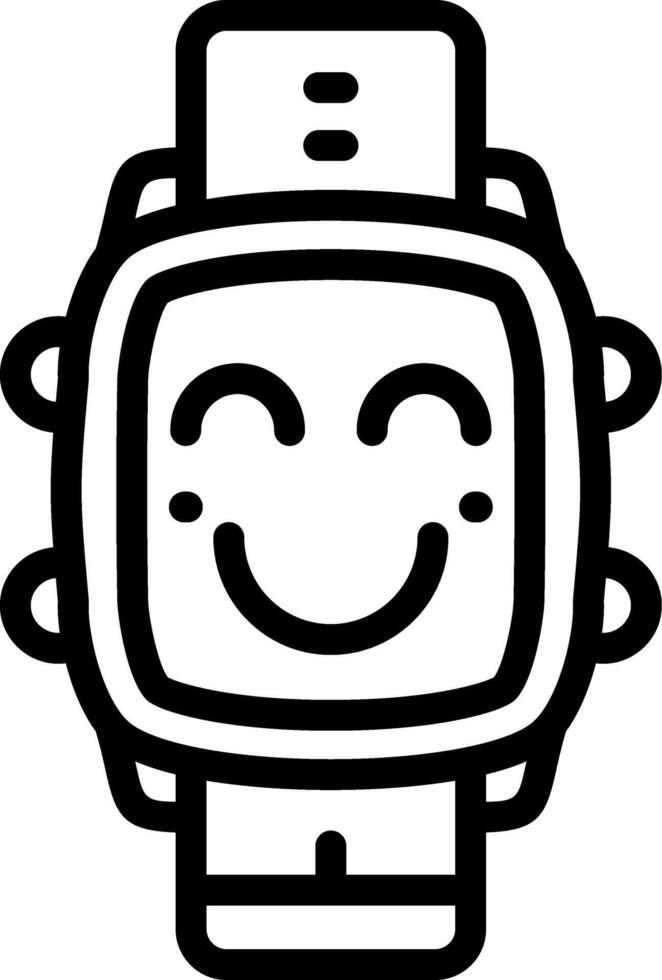 Blush Face Watch Dial Emotion vector