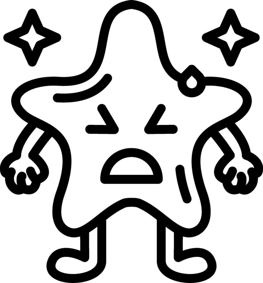 Sad Relieved Star Expression vector