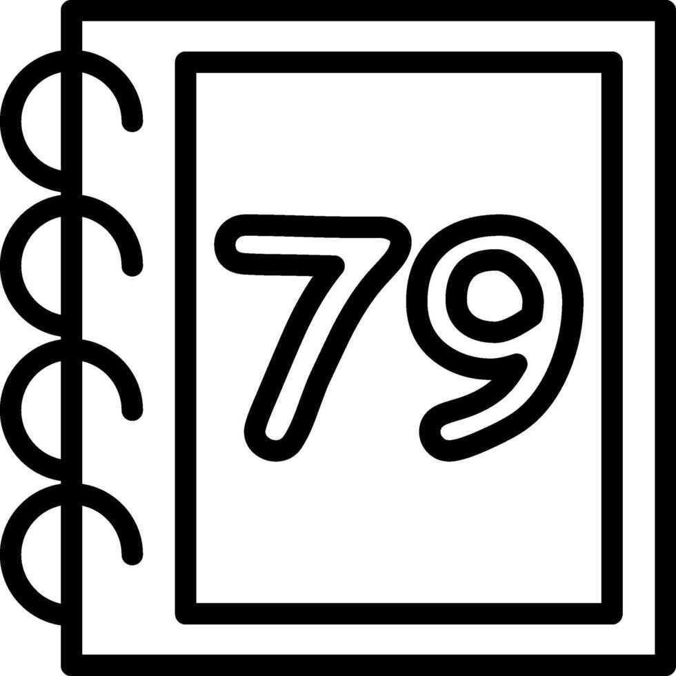 Seventy Nine Preschool Counting Fun vector