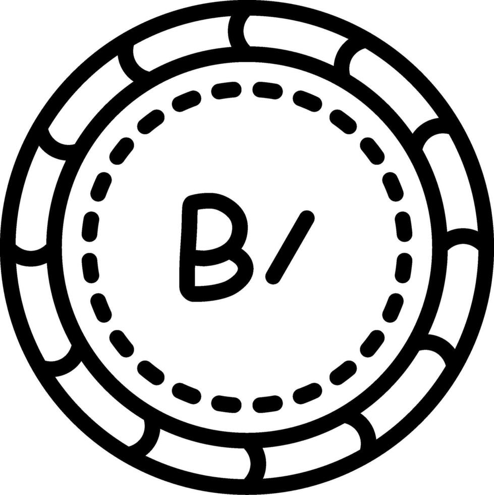 Balboa Currency Coin Design vector