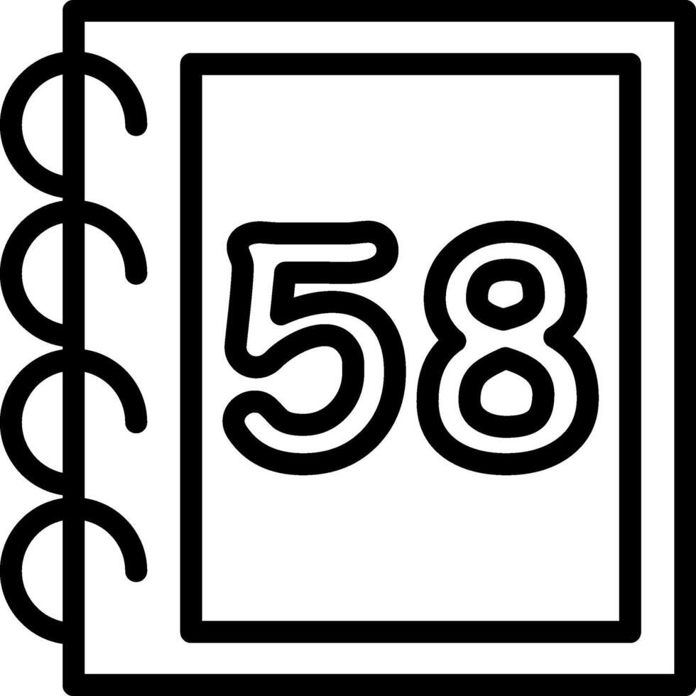 Fifty Eight Preschool Math Fun vector
