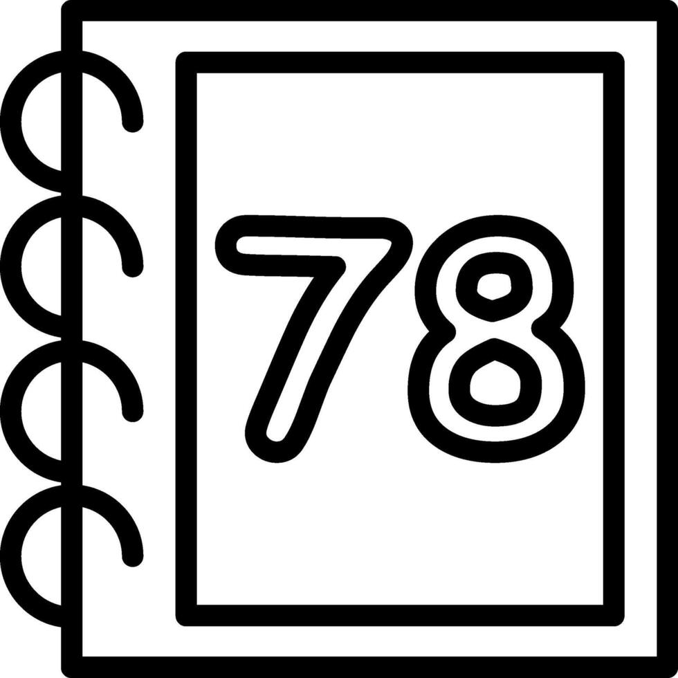 Seventy Eight Educational Math vector