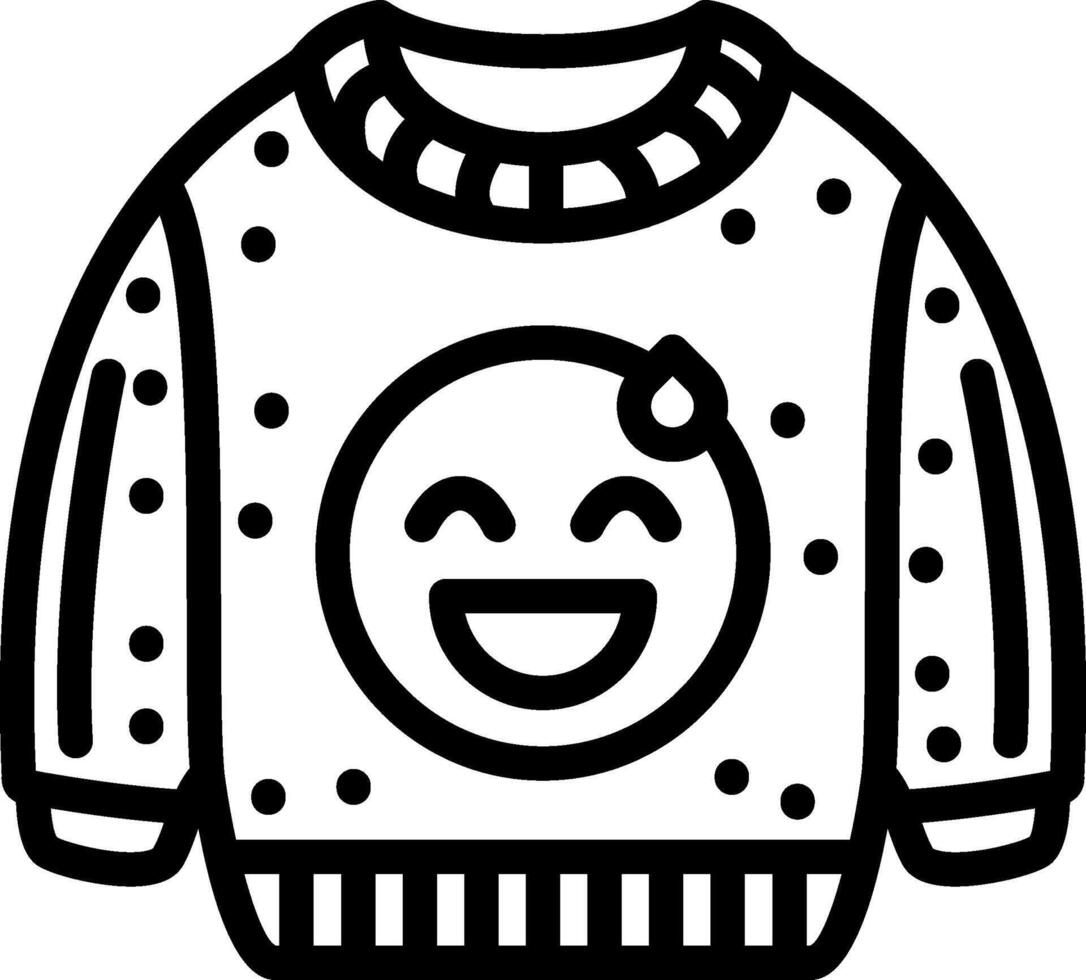 Exhausted Tired Emoji Sweatshirt vector