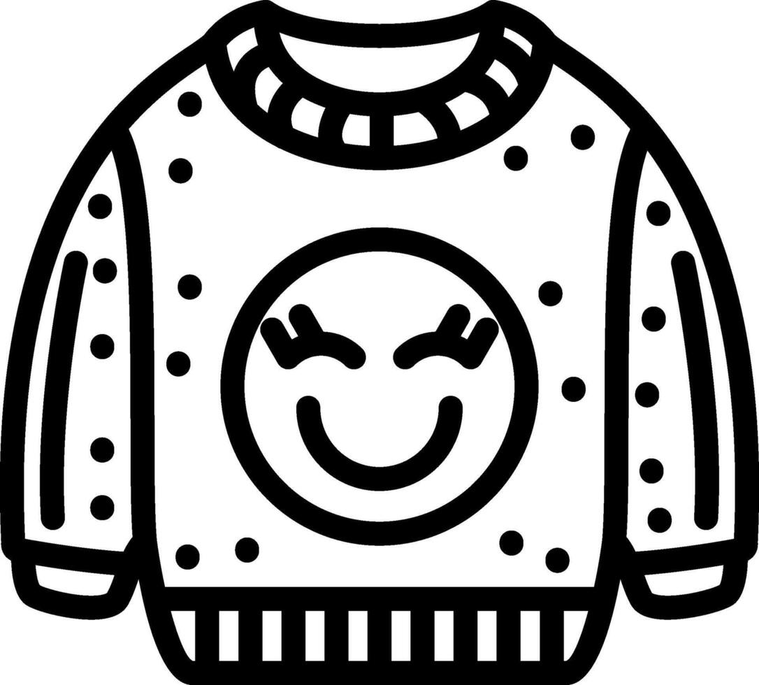 Pure Happiness Emoji Sweatshirt vector