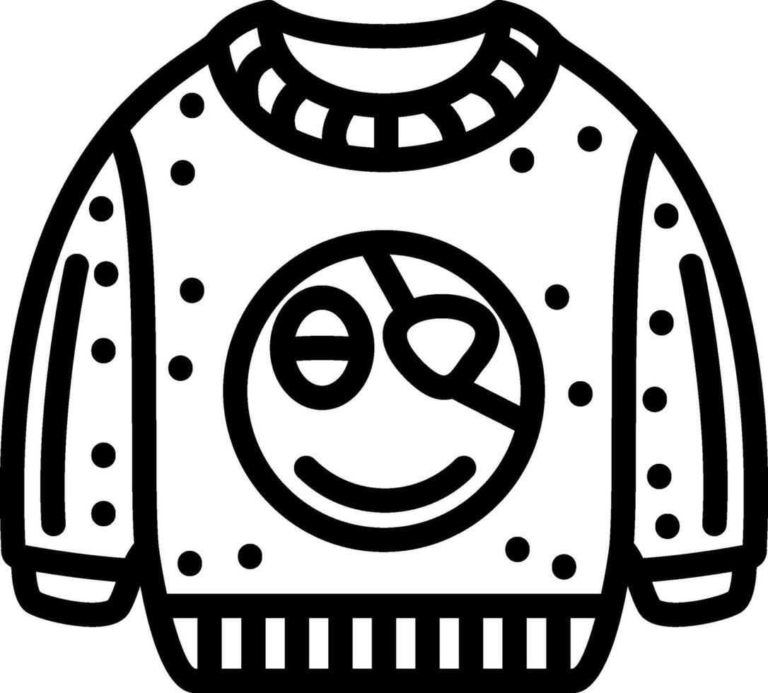 Pirate Eye Patch Sweatshirt vector