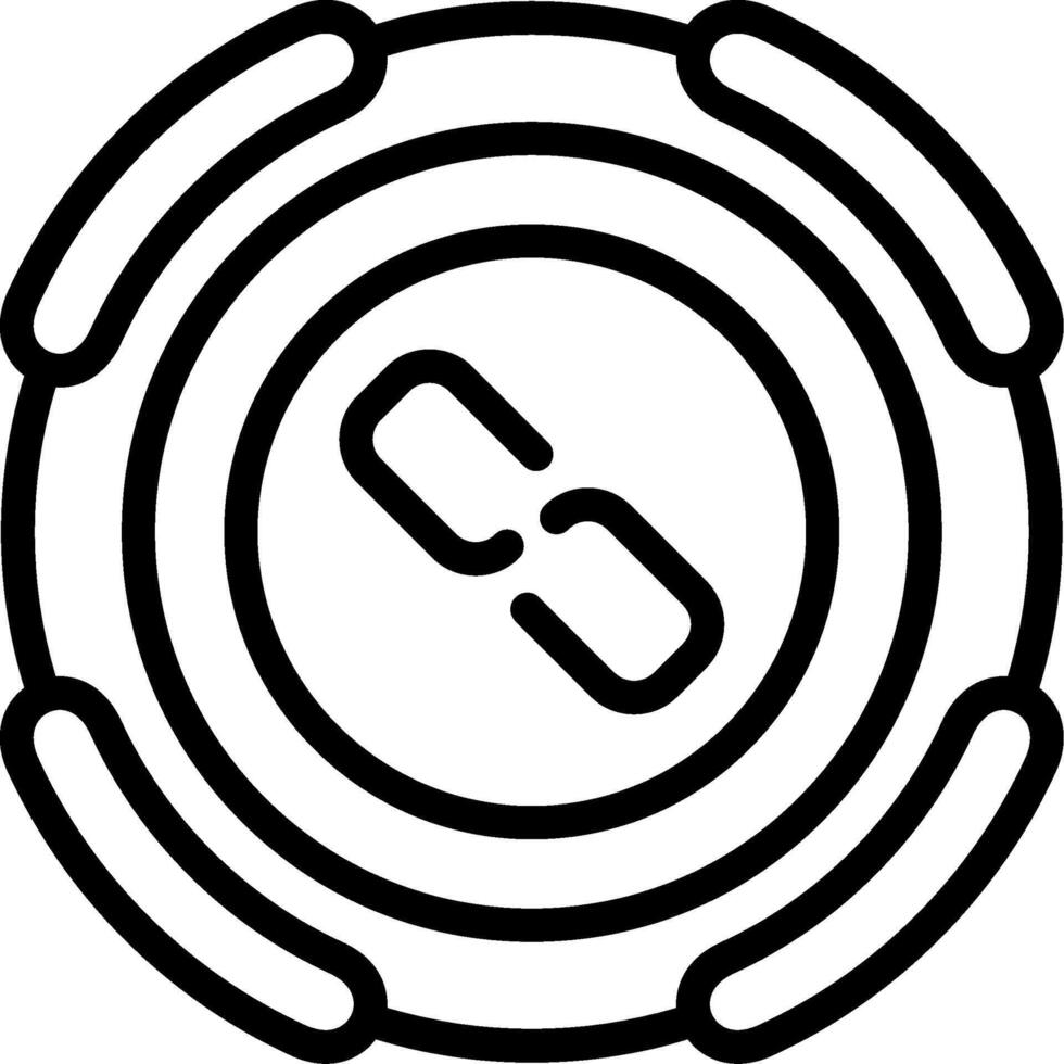 Broken Link Unlink Symbol vector