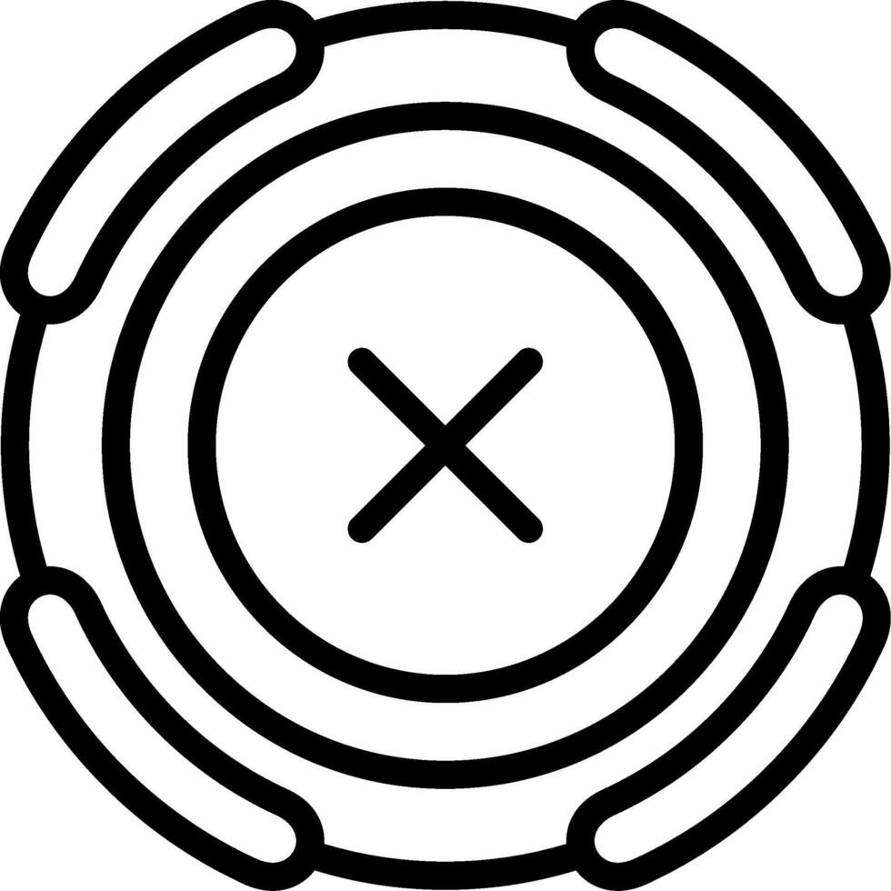 Multiply Math Cross Symbol vector