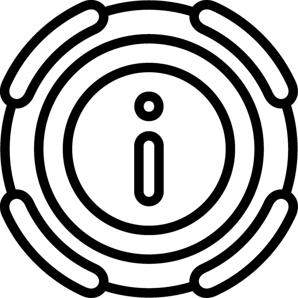 Information Symbol Icon Design vector