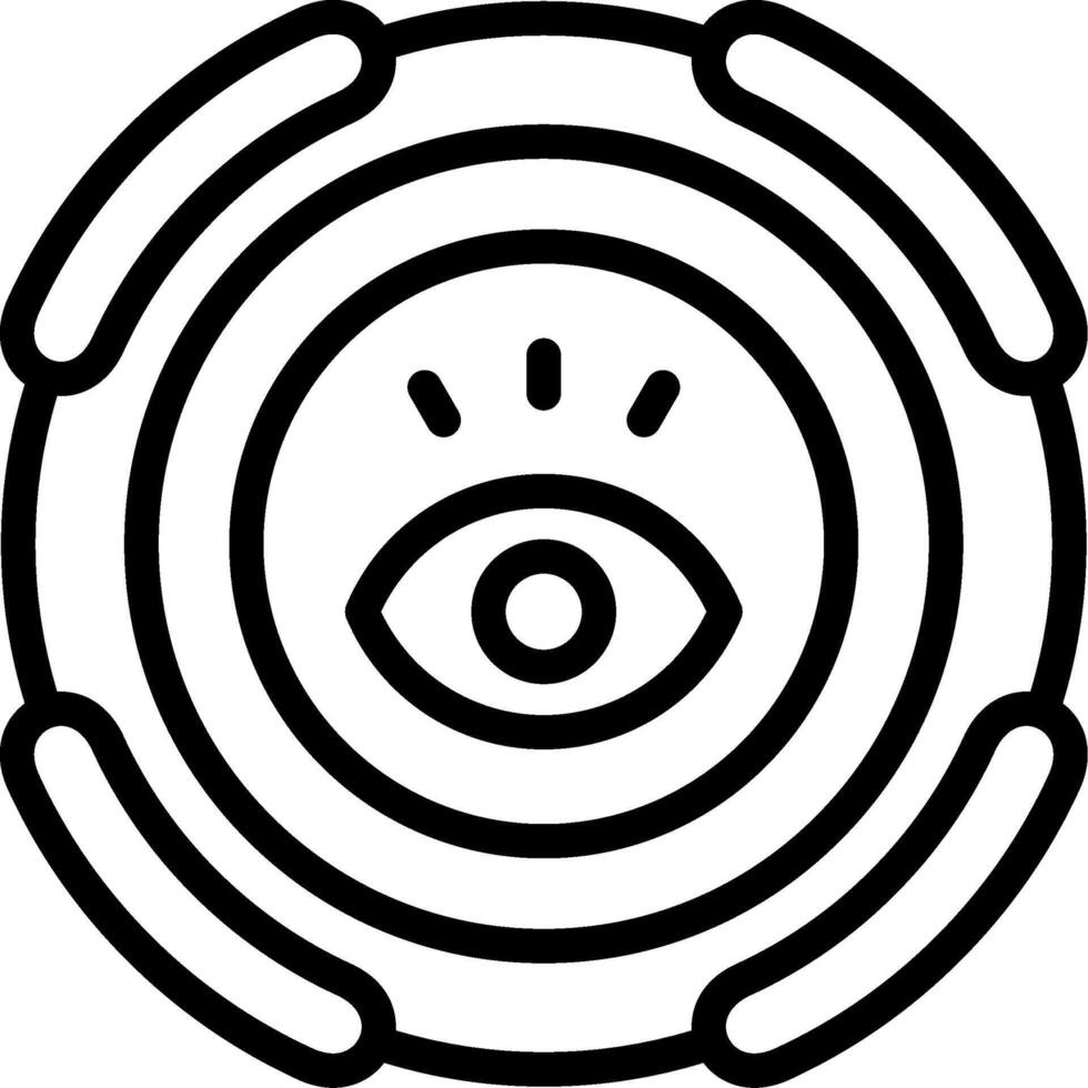 View Eye Watch Icon Design vector
