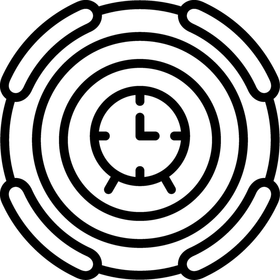 Clock Time Alarm Symbol vector