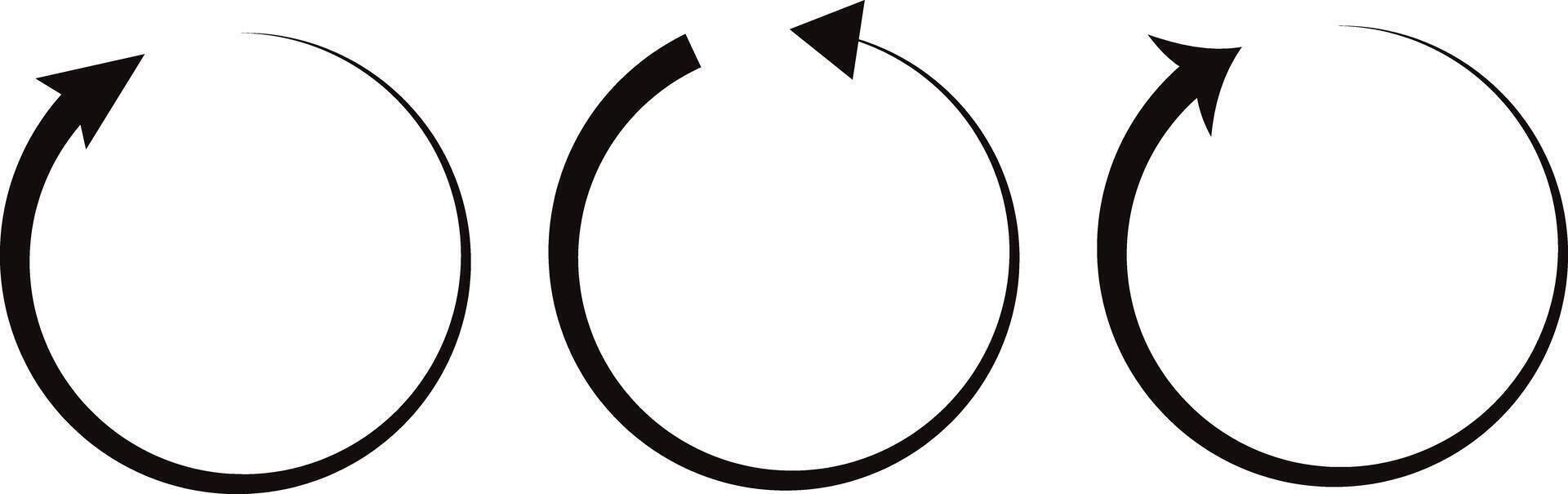 Dual sided curved arrow icons symbol. Black arrow Set, app and logo design, Red Long arrow to the left right. arrow icon on white symbol, vector