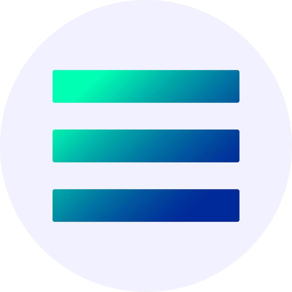 More Gradient Icon vector