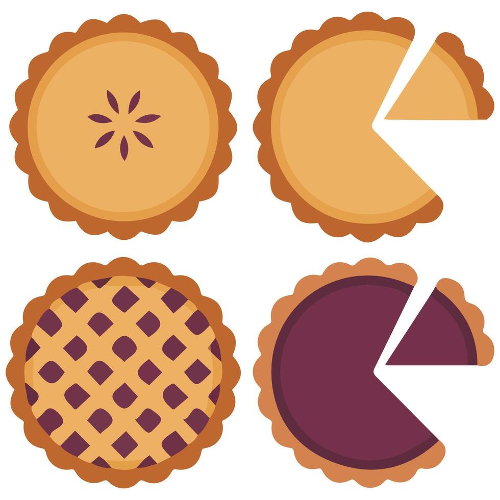 pie slice and cheese icon isolated illustration on white background vector