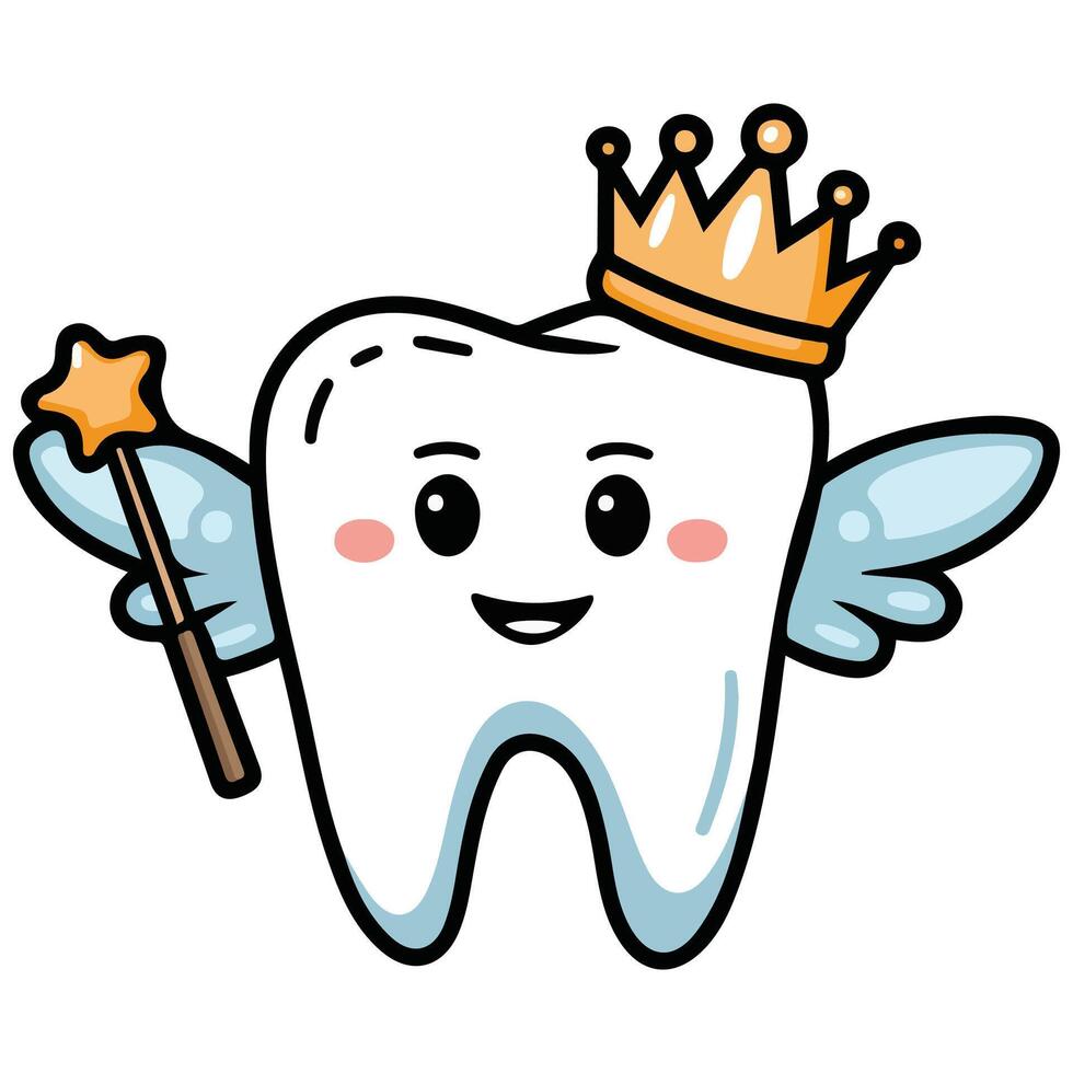 tooth icon illustration isolated on white background vector